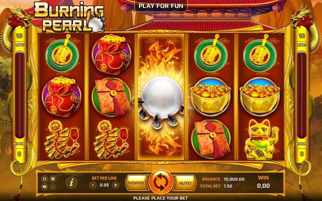 รูปแบบการเล่นเกม Burning Pearl