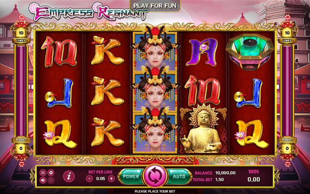 รีวิวเกมสล็อต Empress Regnant