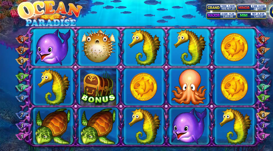 รีวิวเกมสล็อต Ocean Paradise